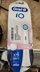 Oral-b Io Replacement Brush Heads Gentle Care White Pack Of (4)OPEN Box. Fixed Price $29.99.
