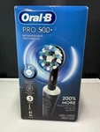 Oral Pro 500 + , Rechargeable Toothbrush Type 3757 (black) New In Box. Fixed Price $36.51.