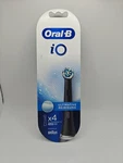 Oral-b Io Ultimate Clean Replacement Brush Head Black 4 Pack Nib. Fixed Price $25.95.