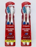 2 Pack- Colgate 360 Optic White Toothbrushes Medium Polishing Bristles. Fixed Price $12.99.