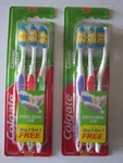 6 Colgate Classic Clean Head Soft Toothbrushes, Assorted Colors,easy Grip Handle. Fixed Price $11.50.