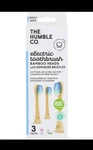 3CT The Humble Co - Electric Toothbrush Replaceable Bamboo Heads Fading Bristles. Fixed Price $14.99.