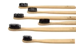 Bamboo Toothbrush, Ombrace Natural Toothbrushes Soft BRISTLE.(6 Pcs). Fixed Price $7.99.