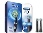 Oral-b Pro 1000 Crossaction Electric Rechargeable Toothbrush + Replacement Heads. Fixed Price $65.00.