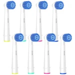 8 Sensitive Gum Care Replacement Brush Heads Count (pack Of 1), White. Fixed Price $14.69.