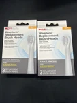 Cvs Health Wavesonic Soft Replacement Brush Heads Lot 2 Gray -B3. Fixed Price $10.00.