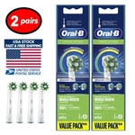 2 Pairs Of 4 Count Oral Cross Action Electric Toothbrushes Head. Fixed Price $24.90.