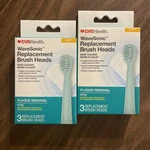 Lot 2 Cvs Health Wave Sonic Replacement Brush Heads 3 Count (6 Total) New. Fixed Price $15.95.