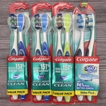 8 Pack Colgate Total 360 Advanced Whitening Meduim 3X Whole Mouth Toothbrush. Fixed Price $18.99.
