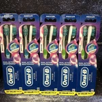 5 X Oral-b Vivid Whitening Toothbrush, Medium Bristles, 2 Ct Multicolor. Fixed Price $29.88.