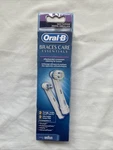 New * Genuine Oral-b Braces Care Essentials 2 Powertip Brushes Ortho. Fixed Price $19.99.