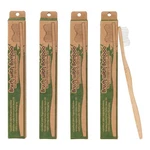 With Bamboo Toothbrush Plant-based Bristles 4 Pack. Fixed Price $31.61.