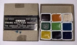 1950S Prang Half Watercolor Refills No. 34 Box American Crayon Company. Fixed Price $10.00.