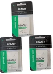 Reach Waxed Dental Floss Plaque Food Removal Refreshing Mint Flavor 55YDS 3PKS. Fixed Price $12.12.
