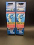 Lot Of 2 Oral-b Sensitive Clean Gum Care Teeth Replacement Toothbrush 8 Heads. Fixed Price $29.99.