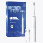 Diamond Dental Ultra-sonic Rechargeable Toothbrush 4X Modes 2X Heads. Fixed Price $5.99.