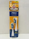 2-PACK Arm & Hammer Spinbrush Pro Clean Electric Toothbrush Replacement, Soft. Fixed Price $21.85.