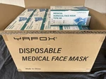 Bulk Lot 3-PLY Ear Loop Disposable Face Masks, Case Of 40 Packs, 2000 Pcs, New!. Fixed Price $25.00.