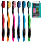 Dental Check 6 Pack Toothbrush, Natural Teeth Whitening Solution, Ultra-soft .... Fixed Price $11.80.