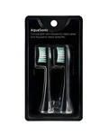 Aquasonic Black Electric Toothbrush Heads Replacement 1 Pack 2 Count Lightweight. Fixed Price $23.75.