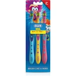 Oral-b Kids Toothbrush Extra Soft Brushes Set (pack 3). Fixed Price $8.95.