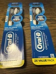 2 X Oral-b Crossaction All In One Toothbrushes, Medium, Total 4. New. Fixed Price $17.95.