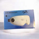Heated Electric Eye Massager Steam Acupoint, Battery Powered, White, 2 Heads. Fixed Price $30.00.