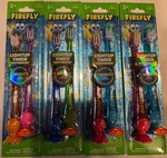 4 Twin Pks Firefly Lightup 1 Min Timer Toothbrush For Kids Suction Cup Base Soft. Fixed Price $12.99.