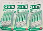 Gum Soft-picks Advanced Mint 180 Count 3 Cases Dental Dentist Recommended. Fixed Price $14.88.