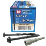 Grip-rite 5/16 In. 4 Dual Drive Washer Head Structural Screws 50 Per Box. Fixed Price $25.00.