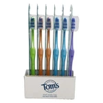 Box 6 - Toms Maine Naturally Clean Soft Toothbrush *colors May Vary. Fixed Price $24.88.