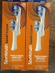 New- Pack 2 Spinbrush Smart Clean Replacement Heads Soft 4 Total. Fixed Price $16.00.