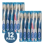 12-PACK Oral-b Crossaction Prohealth Gentle Clean Toothbrush 35 X-soft Bristles. Fixed Price $29.56.