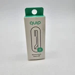 Quip Brush Head Refill Soft Bristled White Gray 1 Brand New Sealed. Fixed Price $7.00.