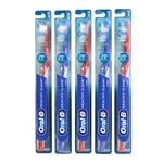 5 Pack Oral-b Healthy Clean Toothbrushes Soft Bristles, Mixed Colors. Fixed Price $16.95.