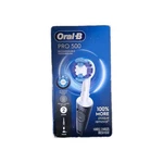 Oral-b Pro 500 Black Rechargeable Toothbrush 2 Modes 30 Second Quadrant Timer. Fixed Price $25.00.