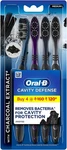 Oral Cavity Defense 123 Black Toothbrush Medium (pack Of 4). Fixed Price $13.99.