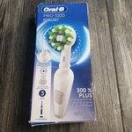 Oral-b Pro 1000 Deep Cleaning Action Rechargeable Toothbrush White. Fixed Price $29.99.
