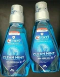 2 Pk Crest Pro-health Oral Mouthwash Multi-protection Clean Mint 16.9OZ. Fixed Price $10.62.