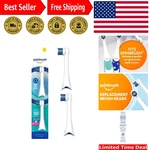 Soft Bristle Replacement Heads For Kids 2-PACK, Fits Glow In Dark Handles. Fixed Price $17.09.