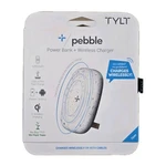Tylt Pebble Power Bank And Wireless Charger. Fixed Price $16.99.