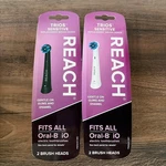 2X Reach Trios Sensitive Replacement Toothbrush Heads Fits All Oral-b Nib. Fixed Price $16.99.