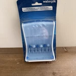 Waterpik Convenient Hygienic Sturdy Storage Case 6 Replacement Tips Nos. Fixed Price $18.00.