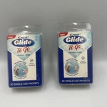 2X Crest Glide Deep Clean Floss To Go Packets 30 Single Use Original. Fixed Price $49.99.