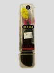Radius Scuba Toothbrush Black Handle Yellow Bristles Pink Left Vtg New. Fixed Price $15.00.