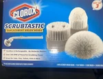 Clorox Scrubtastic Replacement Brush Heads Set Of 3 Obo. Fixed Price $29.00.