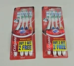 Lot Of 2 Packs Colgate 360 Adult Toothbrush Medium 4 Per 8 Total Brushes. Fixed Price $7.95.