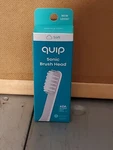 Quip Sonic Brush Head Replacement Refill, Soft Bristled - White/gray Nib. Fixed Price $8.00.