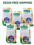 50 Gum Proxabrush Go-betweens Ultra Tight Interdental Brushes (5 Packs). Fixed Price $20.00.