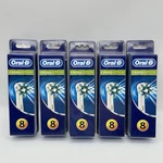 Lot Of Packs Oral-b Cross Action Toothbrush Replacement Heads, 8 Count (X5=40). Fixed Price $98.99.